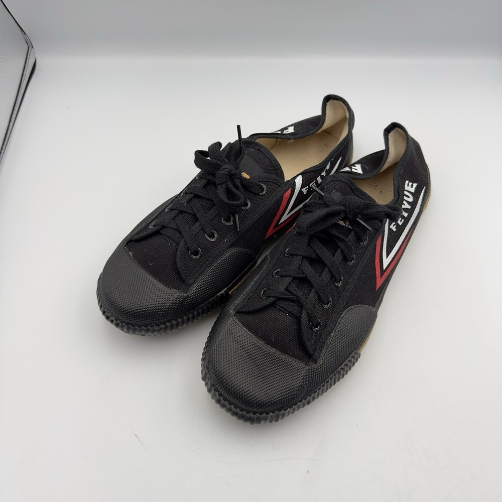 FEIYUE Black Kung Fu Martial Arts Boxing Parkour Shoes‎ EU 46 / US 13